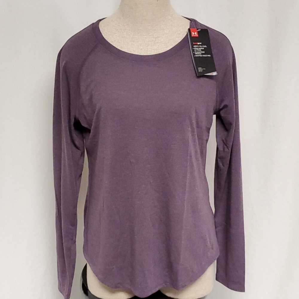 NWT Women’s Under Armour Open Back Long Sleeve Top